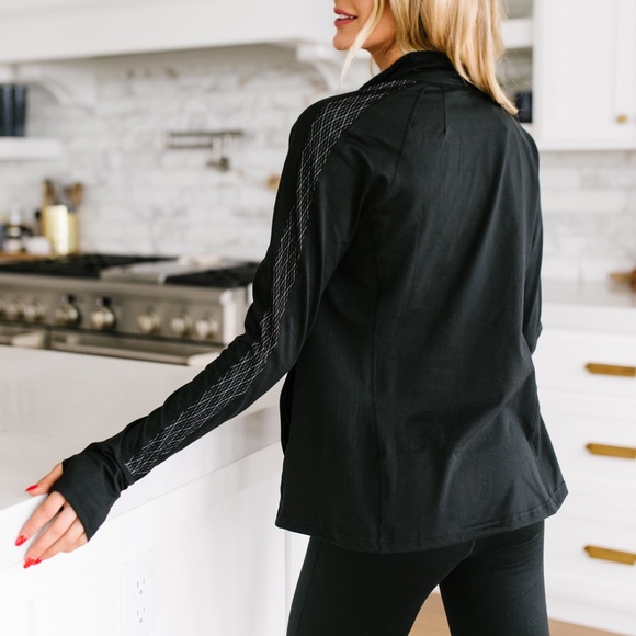 Mono B Diamond In The Making Zip Up Jacket - Picture 3 of 8